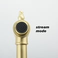 thumbnail image 5 of Izzovium Gold Pot Filler Faucet Wall Mount, 15.75in Swivel Arm Brass Kitchen Faucet with Dual Handles, Anti-Corrosion & Splash-Free Design for Stovetop, 5 of 10