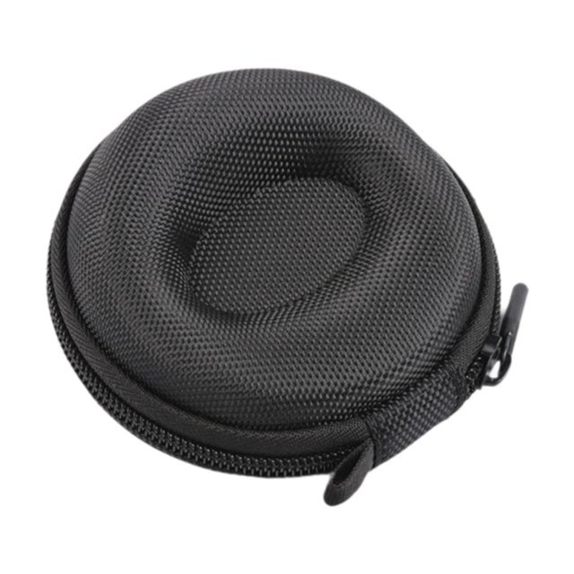 Estuche de viaje para relojes Estuche de transporte para relojes Caja de almacenamiento portátil a prueba de golpes para un solo reloj Organizador de Negro