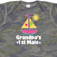 thumbnail image 4 of Inktastic Grandpas First Mate Girls Pink Sailboat Girls Baby Bodysuit, 4 of 5
