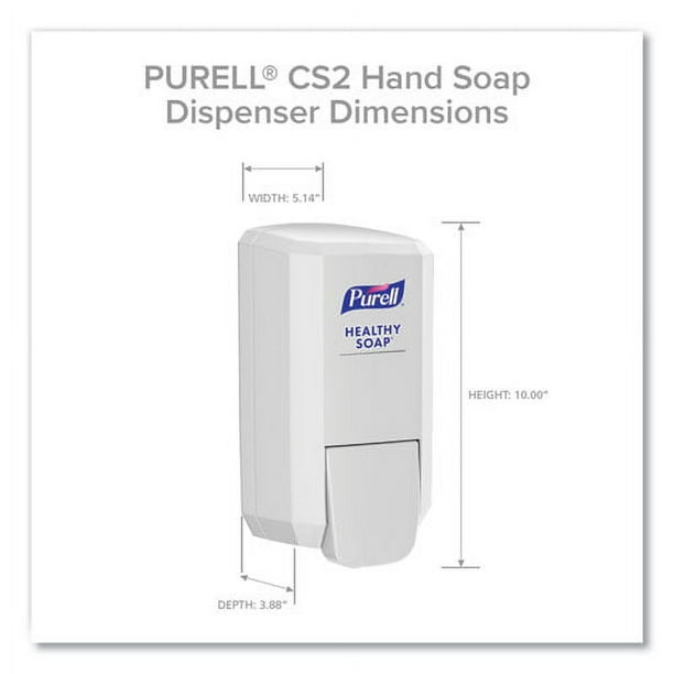 CS2 Healthy Soap Dispenser, 1,000 mL, 5.14 CS2 Healthy Soap Dispenser, 1,000 mL, 5.14