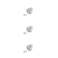 thumbnail image 4 of Wosthever 10x Dispositivo de elevación de asiento hermoso y práctico - Soporte de pared antideslizante amplio Elevación de asiento delantero Type1 NO1, 4 of 6