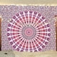 thumbnail image 1 of Tapiz mandala de Bless International para colgar en la pared, 225 x 265 cm, 1 of 8