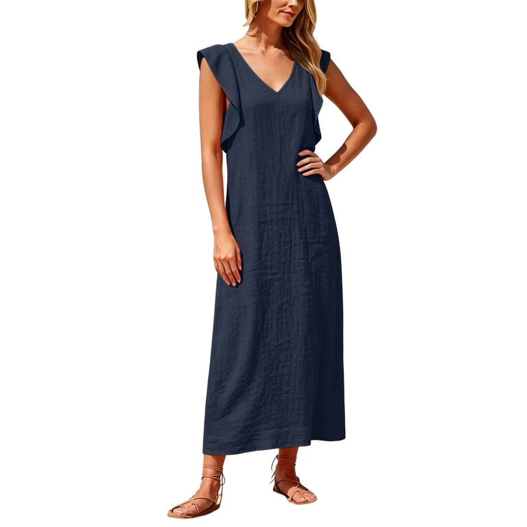 casual simple plus size dresses Aimik Plus Size Women's Maxi Floral Summer Dress, Casual Short Sleeve Cold  Shoulder Boho Print
