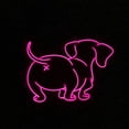 thumbnail image 4 of Handmadetneonsign Dachshund Neon Sign, Dachshund Dog Wall Art Decor, Dog Lover Pet Spa Wall Decor, 4 of 5