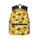 thumbnail image 1 of Disketp Sunflowers Mochila Ligera Clásica con Múltiples Bolsillos, Mochila Casual para Hombre y Mujer, Ideal para Escuela, Trabajo y Viajes, 1 of 6