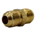thumbnail image 2 of Pack De 2 Niple Unión Flare Clux 3/8"X3/8" Bronce, 2 of 2