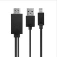 thumbnail image 1 of 2M 1080P MHL Micro USB to HDMI HD TV Cable Adapter for Samsung Android 11PIN, 1 of 3