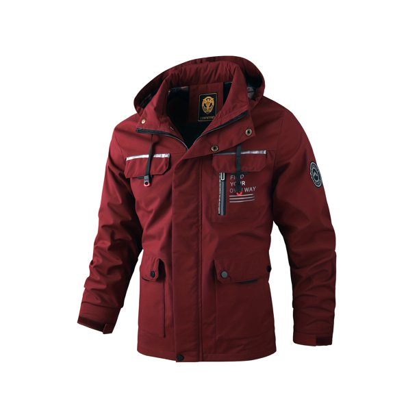 Nueva chaqueta bomber cortavientos informal de moda para hombre, chaqueta deportiva impermeable para exteriores de primavera.