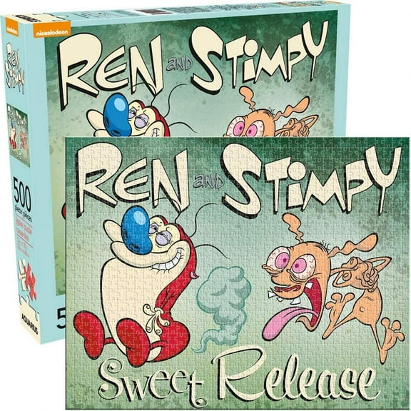 The Ren & Stimpy Show 500 Piece Jigsaw Puzzle