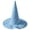 CS45_Blue, variant on Lumtrix Oversize Ruched Wide Brim Witch Hat Halloween Decorations Costume Hat for Party Soft Skin-Friendly Textured Pointed Caps Party Decor Dark Gray One Size