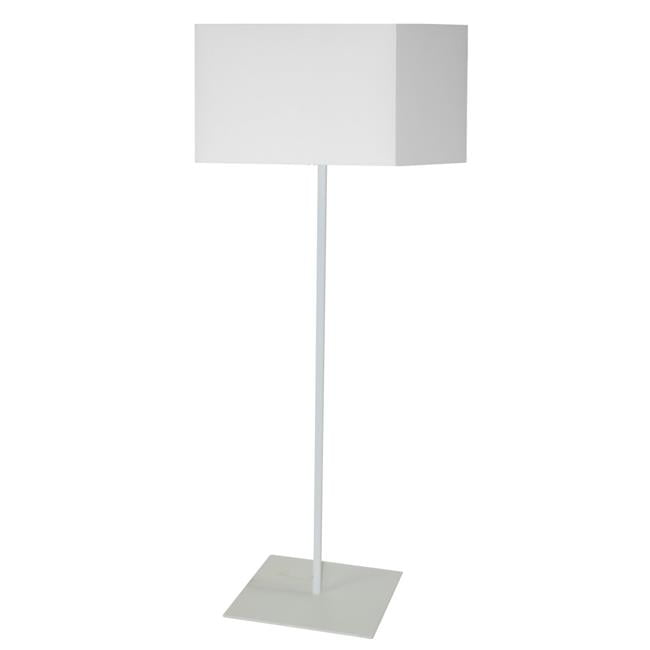 Dainolite Mm201f Wh 790 1 Light Square Floor Lamp With White