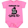 thumbnail image 3 of Inktastic Michigan Travel Gift Someone Loves Me Boys or Girls Baby Bodysuit, 3 of 5