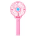 thumbnail image 1 of Portable USB Lithium Battery Rechargeable Fan Ventilation Foldable Air Conditioning Fans Foldable Cooler Mini Operated Hand Held Cooling Fan for Outdoor Home (Black), 1 of 7