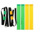thumbnail image 1 of LOLIPPYY 2 Sets of Football Flag Kit Set Cloth Yellow Game Accessory for Players, 1 of 8