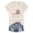 Beige, variant on MEICHEN 250th Anniversary USA Shirt Womens Patriotic V Neck T Shirt American Flag Graphic Tee Casual Top