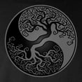 thumbnail image 3 of CafePress - Grey And Black Yin Yang Tree Long Sleeve T Shirt - Long Sleeve Dark T-Shirt, 3 of 4