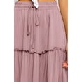 thumbnail image 6 of MOSHU High Waist Midi Skirt for Women A-Line Pleated Skirts with Pockets Flowy Dresses, 6 of 9
