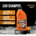 thumbnail image 2 of Car Wash and Wax – High Foaming pH Neutral Car Soap, 100:1 Concentrated for More Washes, Safe for Wax & Ceramic, Glossy Finish, For Foam Cannon & Bucket – Premium Italian Formula, 33.8 Oz, 2 of 7