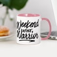 thumbnail image 3 of CafePress - Weekend Wine Warrior - 11 oz Ceramic Mug - Novelty Coffee Tea Cup, 3 of 4