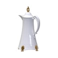 thumbnail image 3 of Frascos de vacío, tetera, olla aislante, estilos árabes de Oriente Medio para café, té, revestimiento de vidrio, jarra térmica para café blanco, 3 of 8