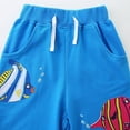 thumbnail image 3 of Tiijoy Boys Summer Outfits Casual Knit Cartoon Short Sleeve T-Shirt Shorts Set, Sizes 3-4, 3 of 5