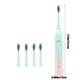 thumbnail image 3 of Cepillo de Dientes Eléctrico con 4 Cabezales y 6 Modos de Limpieza | Resistente Al Agua Ipx7 | Temporizador Inteligente de 2 Minutos | Recargable Por Usb para Adultos y Viajes, 3 of 6