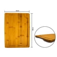 thumbnail image 2 of Woodlife® - Set de 3 tablas para picar de Bambú, tablas para picar de madera, 100% biodegradables, duradera y resistente, medidas grande: 38 x 26 cm., 2 of 8
