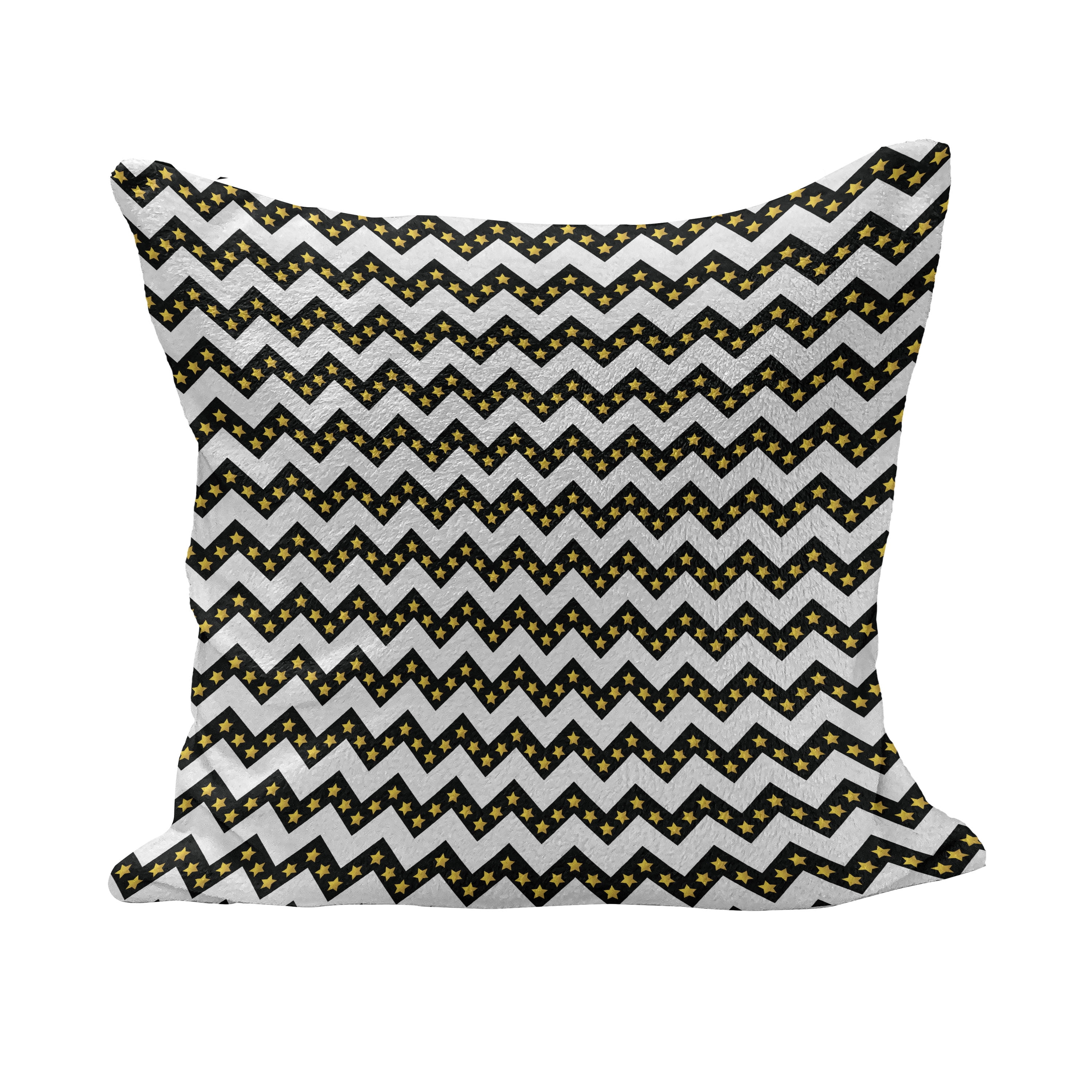 Black Chevron Pillow Covers for Decorative Throw Pillow 