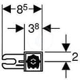 thumbnail image 3 of Set of wall brackets, 3 of 4