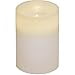 thumbnail image 3 of Brite Star Bougie Pilier Sans Flamme Blanche 3X4, 3 of 4