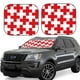 thumbnail image 1 of Balery Red Cross 1 Parasol para parabrisas de coche de 2 piezas | Parasol plegable para parabrisas delantero de coche para la mayoría de sedanes-Large, 1 of 6
