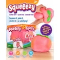 thumbnail image 5 of Sunny Days Jumbo Squeezy Peach Viral Squeezy Peach, Stress Relief Sensory Fun, 5 of 5