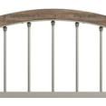 thumbnail image 4 of Hillsdale Furniture Bayfront Wood and Metal Queen Bed, Pewter, 4 of 11