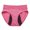 Wine, variant on Lilgiuy Women'sLarge Underwear Medium High Waist Middle-Aged Underwear(Pink,M) Winter Fashion 2022