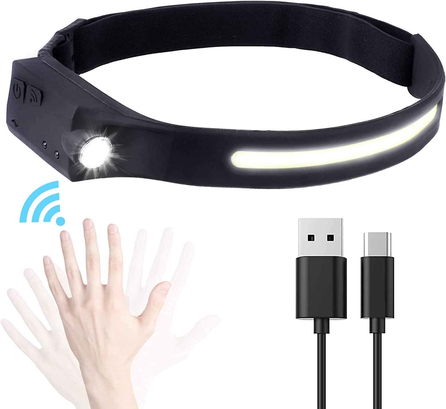 rechargeable usb head torch