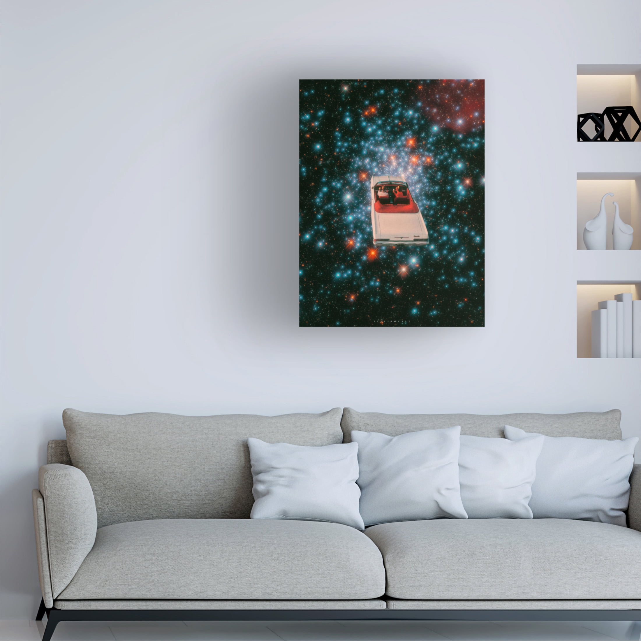 Trademark Fine Art spacerocket art  568 Canvas Wall Art
