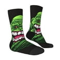 thumbnail image 3 of Slimer Ghostbusters Adult Socks Breathable Cozy Soft Crew Socks Novelty Casual Calf Stockings For Men Women, 3 of 8