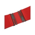 thumbnail image 3 of INSPIRE CHIC Women's Metal Interlock Buckle Stretchy Belts, Fashion Vintage Elastic Waistband for Dresses Coats 25.6x3.0" Red, 3 of 7