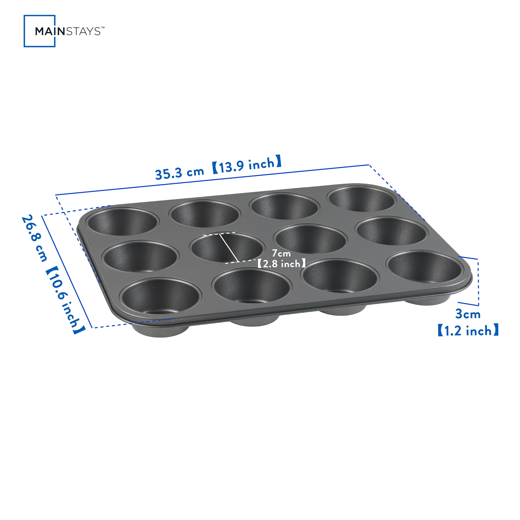 Mainstays 12 Cup Muffin Pan