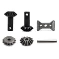 thumbnail image 2 of JIAHAOO Steel Output Spider Gears Differential Gear Set with Shaft Carrier Support for TRAXXAS Revo ERevo Summit T EMaxx 5382X, 2 of 6