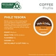 thumbnail image 3 of Philz Coffee, Tesora Medium Roast K-Cup Coffee Pods, 10 Count, 3 of 12