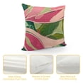 thumbnail image 4 of YINGXI  Spring Summer Boho Decorative Throw Pillow Covers, Tropical Palm Leaves Monstera Hibiscus Flower Outdoor Home Decor, Bohemian Hawaii Sun Coconut Tree Sailboat Couch Cushion Case 20x20in, 4 of 5