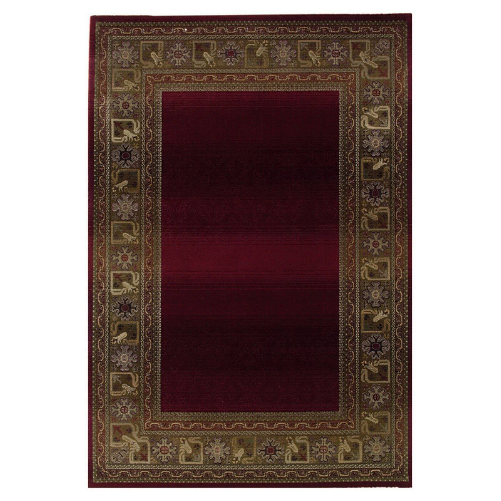 Sphinx Generations Area Rugs - 3436R Traditional Oriental Red Border ...