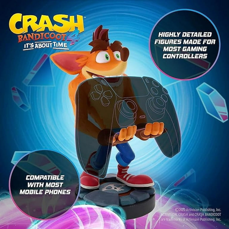 Cable guys - Crash Bandicoot XL - Figurine Support manette PVC 20cm