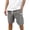 Light Gray_003, variant on Domuza Corduroy Shorts for Men Casual Elastic Waist Drawstring Shorts for Men with Pockets Dark Green M