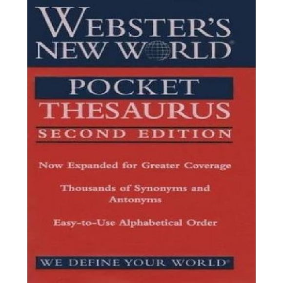 Webster's New World Pocket Thesaurus