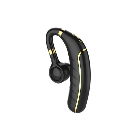 Bluetooth Headset Wireless Earbuds Cell Phones Earpiece, Bluetooth 5.0 Headphones with Microphone 48H Talk Time IPX7 Waterproof Earphones for Android Driving Business Running Gold