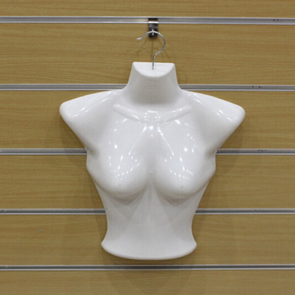 Foldable Female Hanging Mannequin Half Body Form Bust Shop Clothing Display Surp 