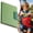 Green, variant on Black A5 Buckle Notebook, Pu Leather Lined Journal with 200 Pages, 180° Flat Lay Design - for Class Notes, Study Planning and Daily Task Tracking