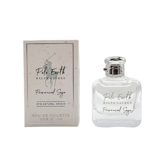 Polo Earth Provencial Sage by Ralph Lauren for Men 0.25 oz Eau de Toilette Splash Mini